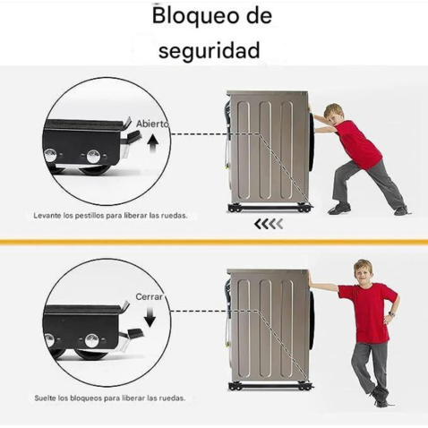 Soporte rodante FlexiMove (el par)